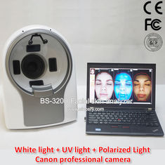 ماشین 3D تست تصویر پوست صورت، پوست اسکنر، دستگاه UV Analysis Machine، تاییدیه CE