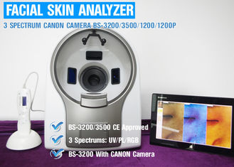 UV / PL Light Skin Analysis Equipment برای مراقبت از پوست با سیستم پیش نمایش 3: 4