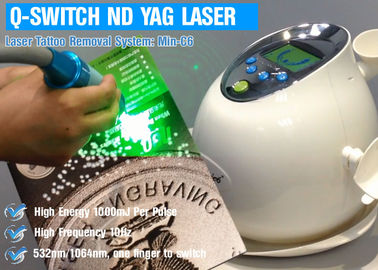 دستگاه لیزر 1064 نانومتری ND YAG، دستگاه لیزر تاتو، ابزار حذف