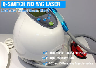 1064nm Yag Laser Tattoo Removal Machine، Q Switch لیزر برای صورت