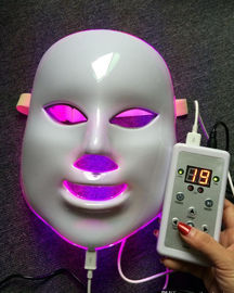 7 رنگ LED دستگاه فتوتراپی دستگاه جوان سازی پوست منجر به استفاده از خانه ماسک صورت
