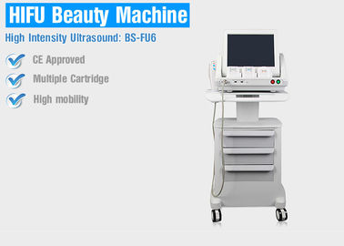قابل حمل دستگاه زیبایی زیبایی Hifu با استفاده از شدت بالا سونوگرافی را برای تصویربرداری دقیق پزشکی متمرکز کرده است