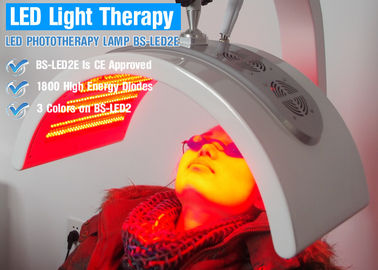 سه رنگ مادون قرمز LED نور درمان دستگاه پوست
