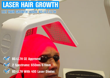 دستگاه رشد موهای زائد لیزر 650 نانومتری طاسی با کنترل جداگانه