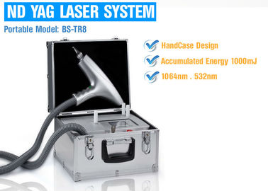 لیزر دیود 650nm ND YAG لیزر درمان برای حذف مو، ND YAG Q لیزر سوئیچ
