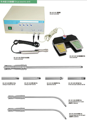 دریل برقی سینوسی سیستم ریش تراش پزشکی Microdebriders ENT Instrument